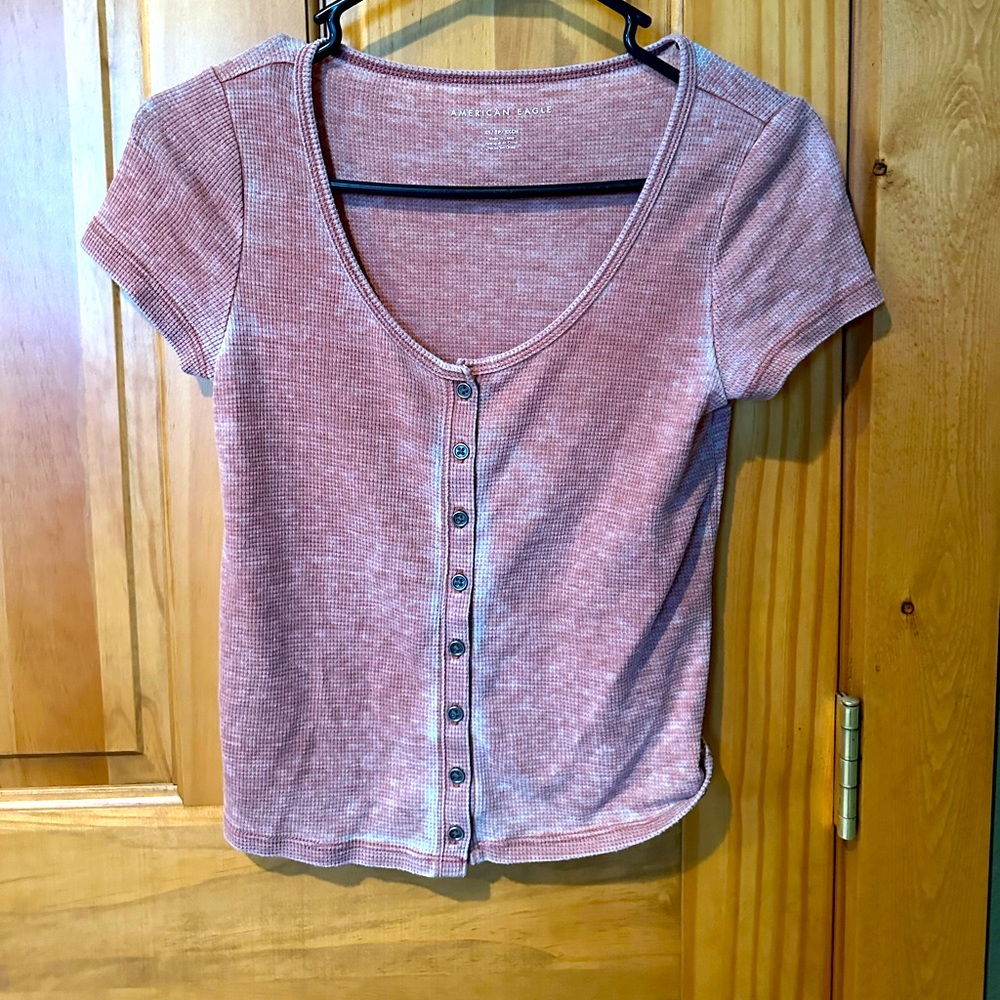 Pink American Eagle tank top; size XS; $9